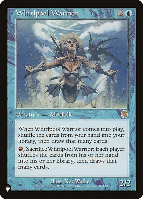 Whirlpool Warrior - The List Reprints