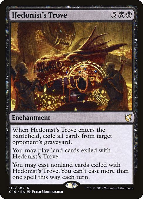 Hedonist's Trove - Commander 2019