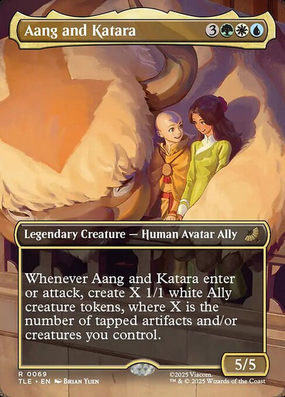 Aang and Katara (Borderless) - Avatar: The Last Airbender: Eternal-Legal
