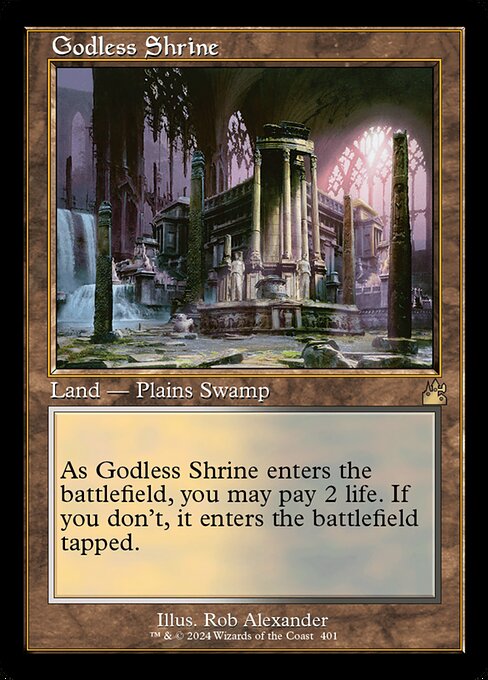 Godless Shrine (Retro Frame) - Ravnica Remastered