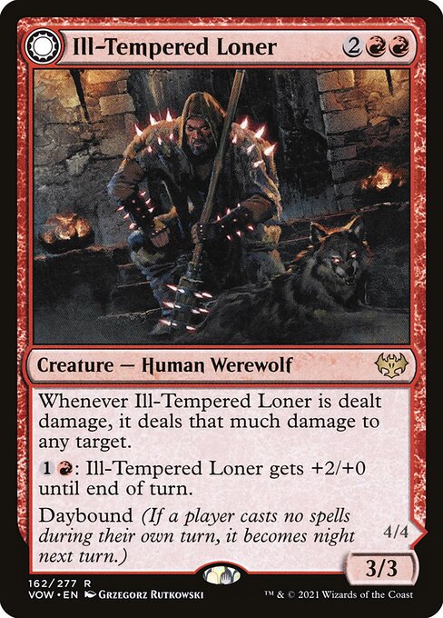 Ill-Tempered Loner - Innistrad: Crimson Vow
