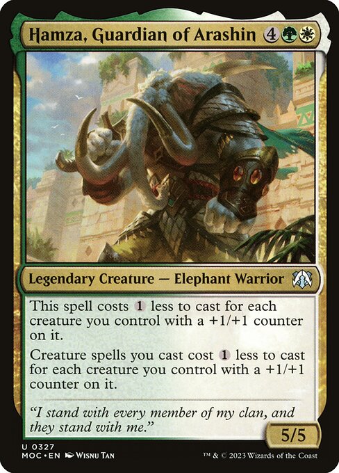 Hamza, Guardian of Arashin - Commander: March of the Machine