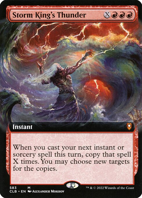 Storm King's Thunder (Extended Art) - Commander Legends: Battle for Baldur's Gate