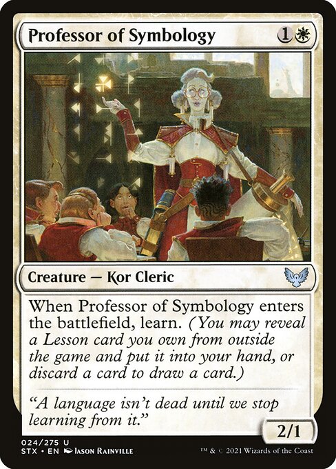 Professor of Symbology - Strixhaven: School of Mages