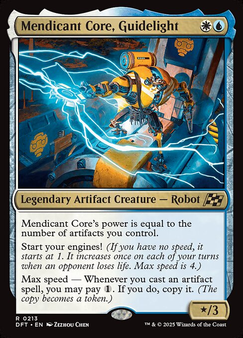 Mendicant Core, Guidelight (Foil) - Aetherdrift