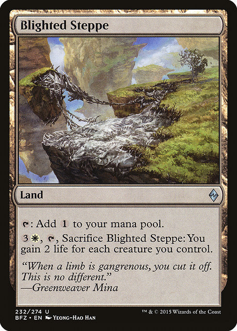 Blighted Steppe - Battle for Zendikar
