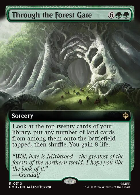 Through the Forest Gate (Extended Art) - The Hobbit