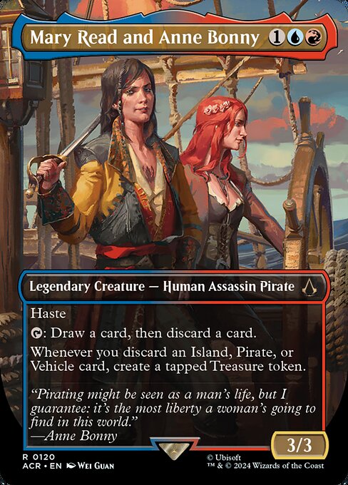 Mary Read and Anne Bonny (Borderless) - Universes Beyond: Assassin's Creed