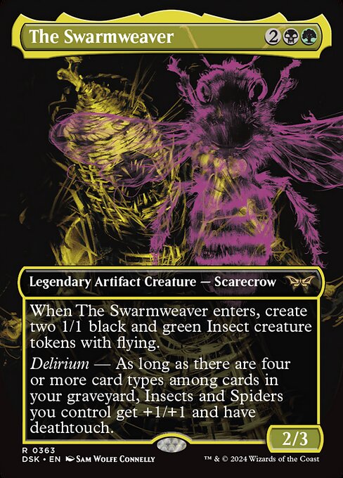 The Swarmweaver (Showcase) - Duskmourn: House of Horror