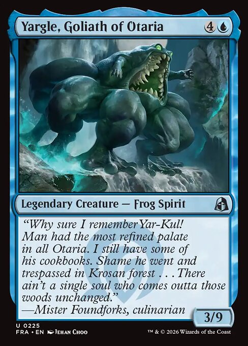 Yargle, Goliath of Otaria (Foil) - Reality Fracture