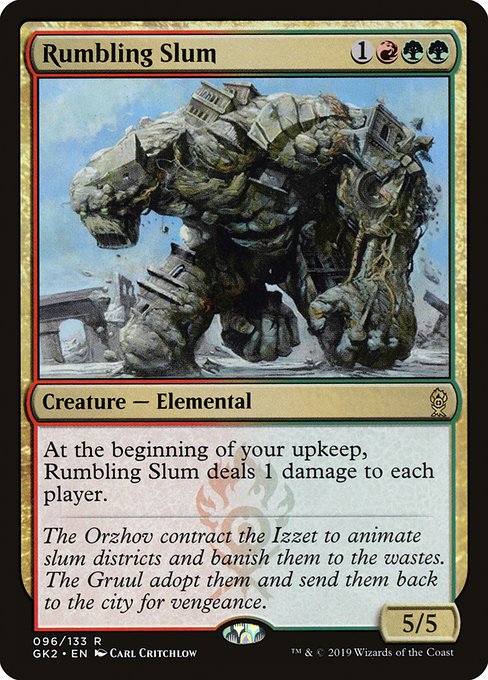 Rumbling Slum - Ravnica Allegiance: Guild Kits