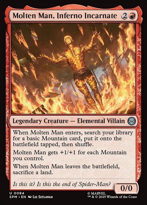 Molten Man, Inferno Incarnate - Marvel's Spider-Man