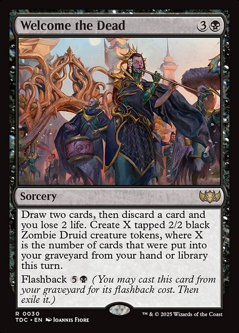 Welcome the Dead - Commander: Tarkir: Dragonstorm