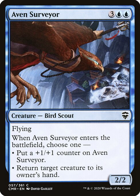 Aven Surveyor (Foil) - Commander Legends