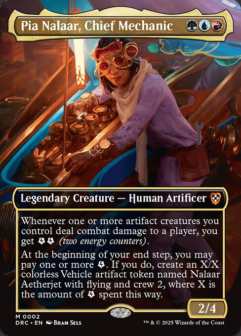 Pia Nalaar, Chief Mechanic (Borderless) - Commander: Aetherdrift