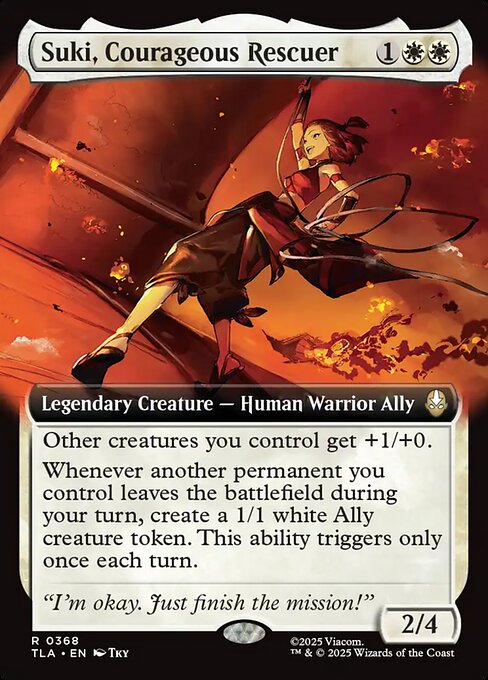 Suki, Courageous Rescuer (Extended Art) - Avatar: The Last Airbender