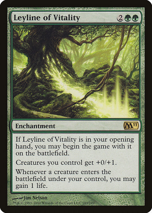Leyline of Vitality - Magic 2011 (M11)