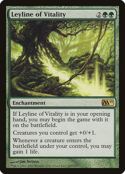 Leyline of Vitality - Magic 2011 (M11)