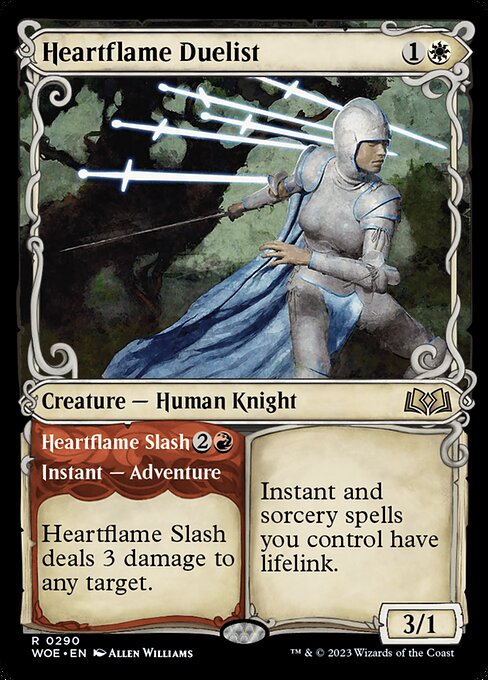 Heartflame Duelist (Showcase) - Wilds of Eldraine
