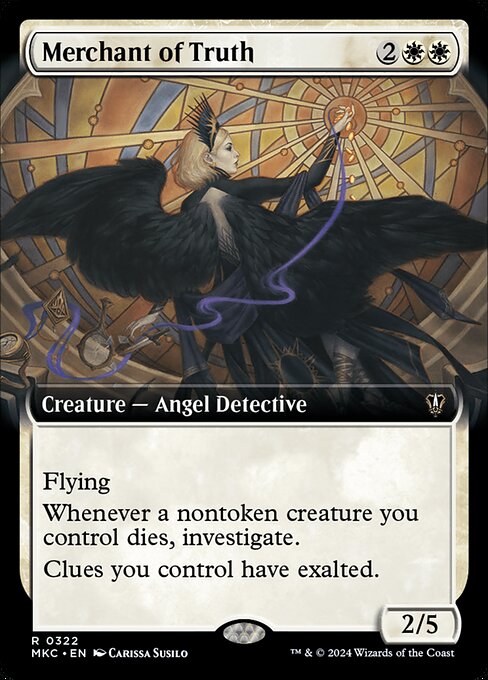 Merchant of Truth (Extended Art) - Commander: Murders at Karlov Manor