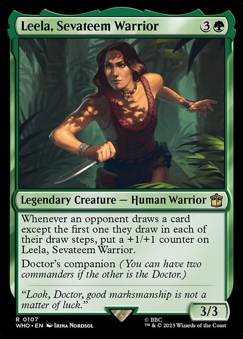 Leela, Sevateem Warrior - Universes Beyond: Doctor Who