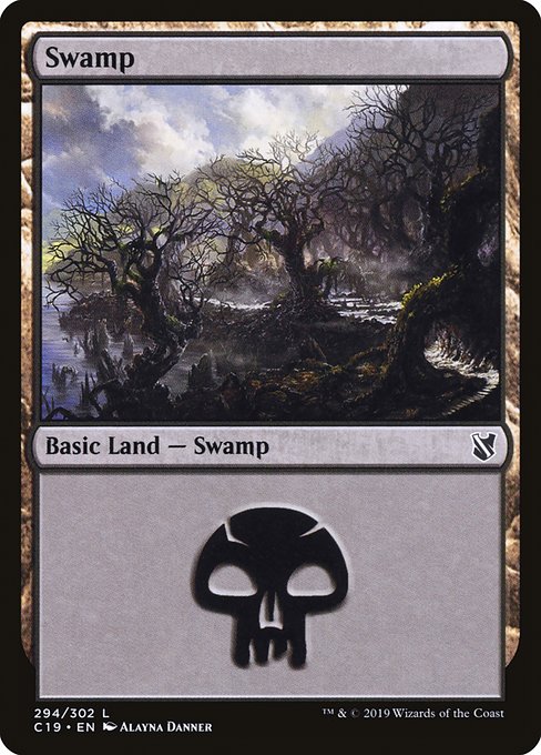Swamp (294) - Commander 2019