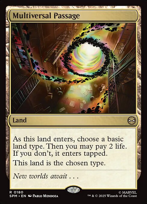 Multiversal Passage (Foil) - Marvel's Spider-Man