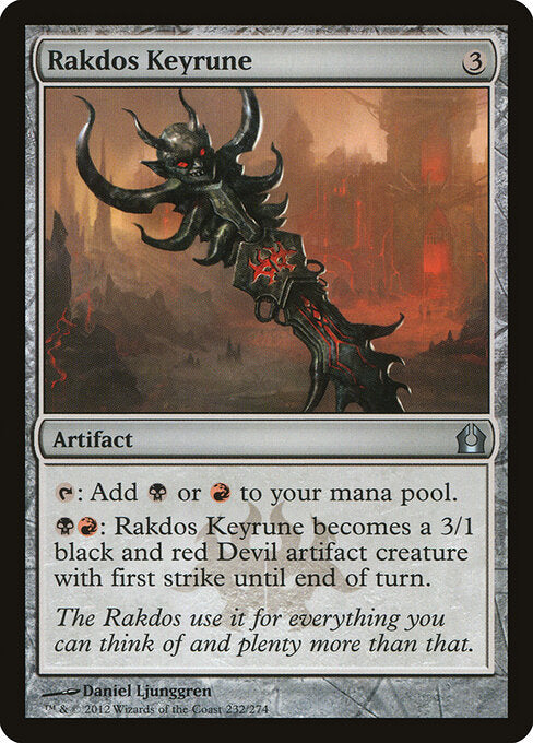 Rakdos Keyrune (Foil) - Return to Ravnica