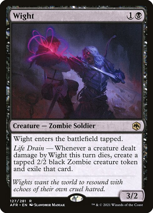 Wight (Foil) - Adventures in the Forgotten Realms