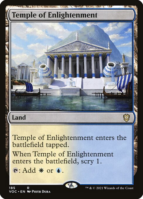 Temple of Enlightenment - Commander: Innistrad: Crimson Vow