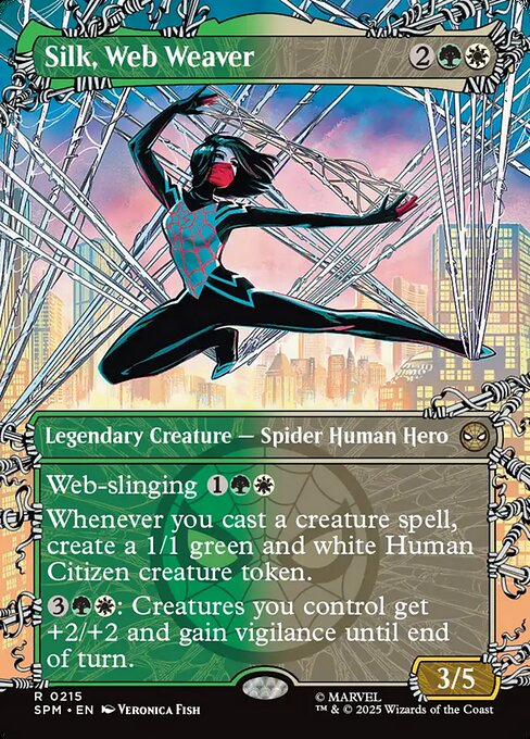 Silk, Web Weaver (Borderless) - Marvel's Spider-Man
