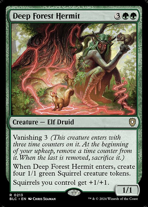 Deep Forest Hermit - Commander: Bloomburrow
