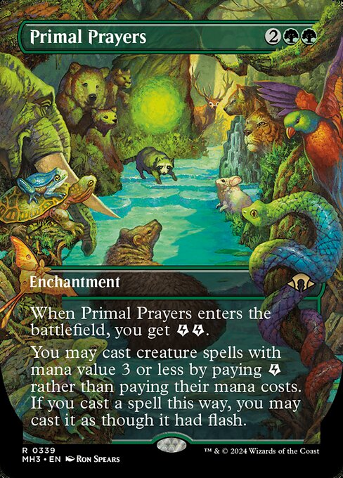 Primal Prayers (Borderless) - Modern Horizons 3