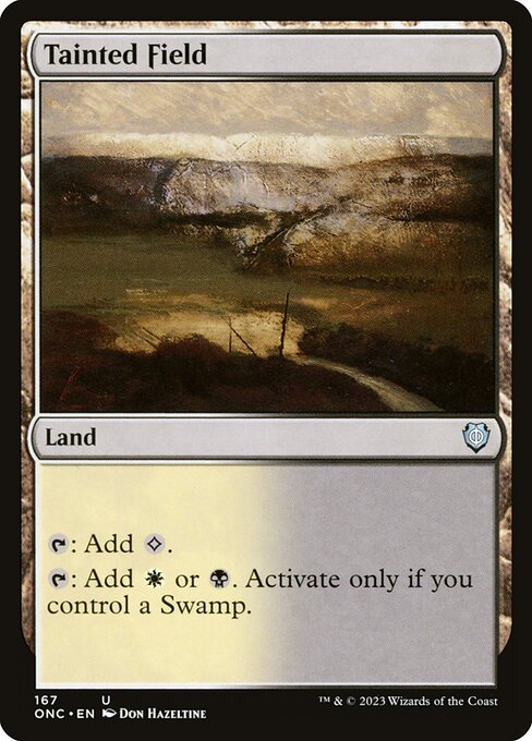 Tainted Field - Commander: Phyrexia: All Will Be One