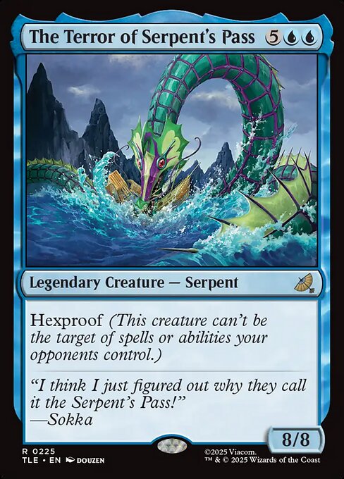 The Terror of Serpent's Pass (Foil) - Avatar: The Last Airbender: Eternal-Legal