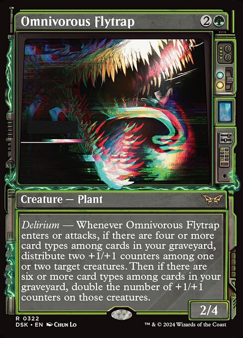 Omnivorous Flytrap (Showcase) - Duskmourn: House of Horror