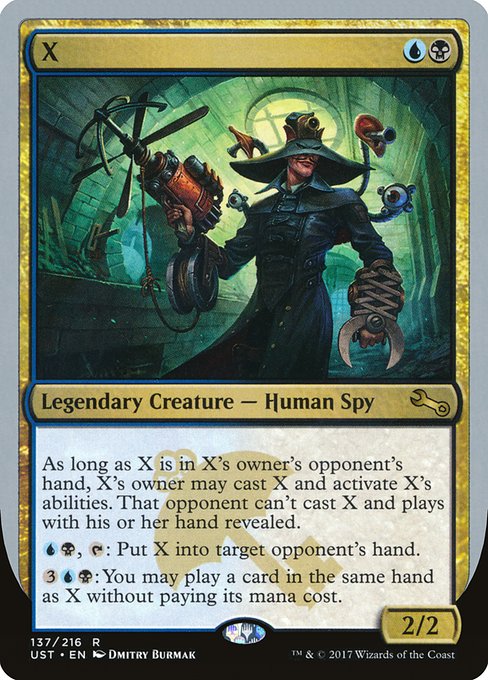 X (Foil) - The List Reprints