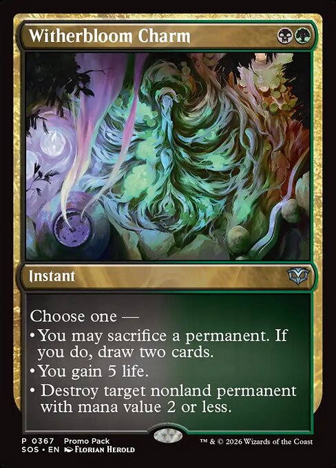 Witherbloom Charm - Promo Pack: Secrets of Strixhaven