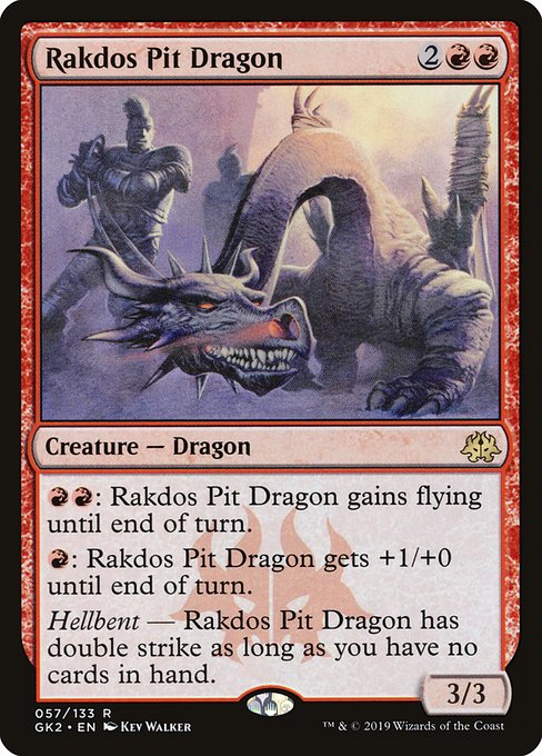 Rakdos Pit Dragon - Ravnica Allegiance: Guild Kits