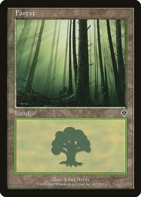 Forest (347) (Foil) - Invasion