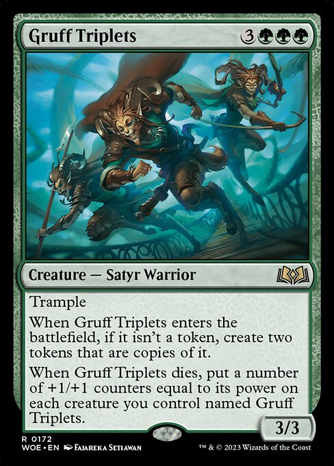 Gruff Triplets - Wilds of Eldraine