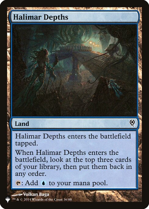 Halimar Depths - The List Reprints