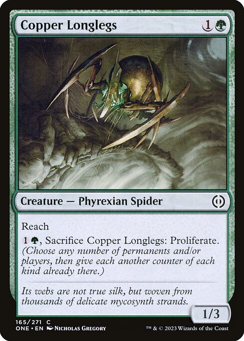 Copper Longlegs - Phyrexia: All Will Be One