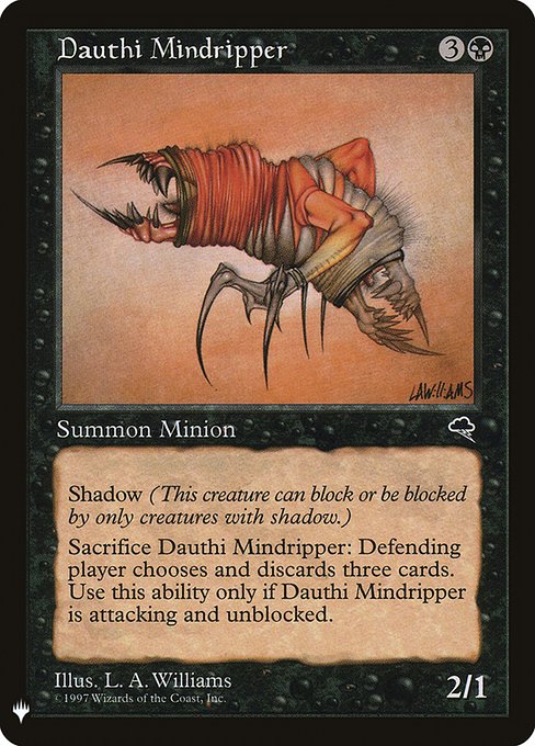 Dauthi Mindripper - The List Reprints