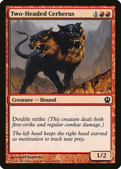 Two-Headed Cerberus - Theros