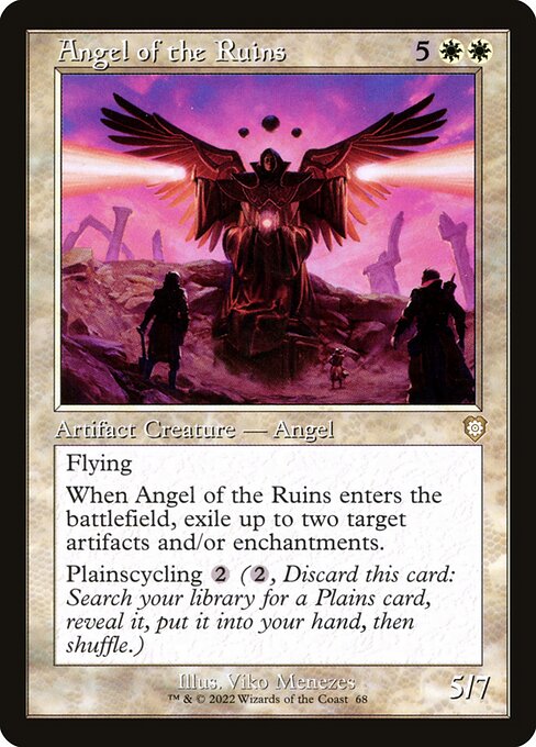 Angel of the Ruins (Retro Frame) - Commander: The Brothers' War