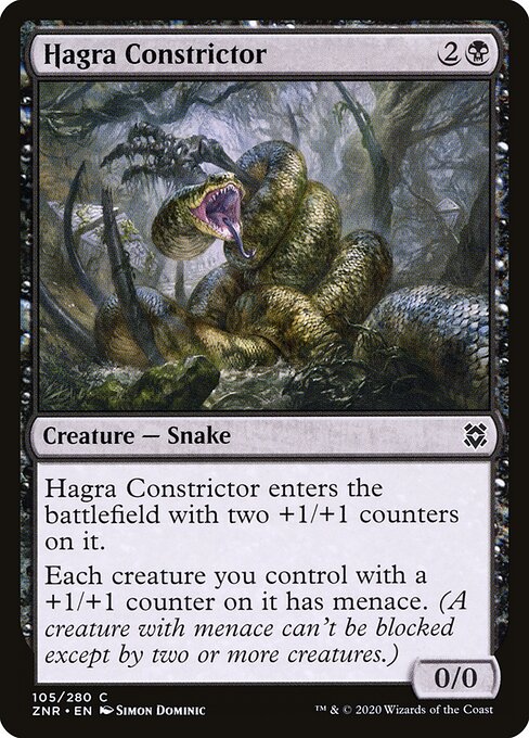 Hagra Constrictor (Foil) - Zendikar Rising