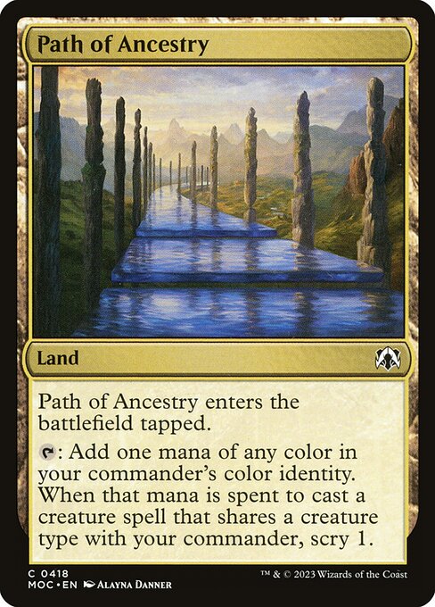 Path of Ancestry - Commander: March of the Machine