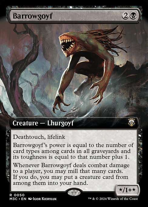 Barrowgoyf (Extended Art) - Commander: Modern Horizons 3
