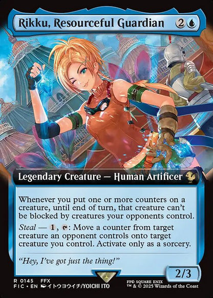 Rikku, Resourceful Guardian (Extended Art) - Commander: FINAL FANTASY